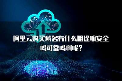 阿里云域名注冊服務(wù) 用途、安全性與可靠性解析